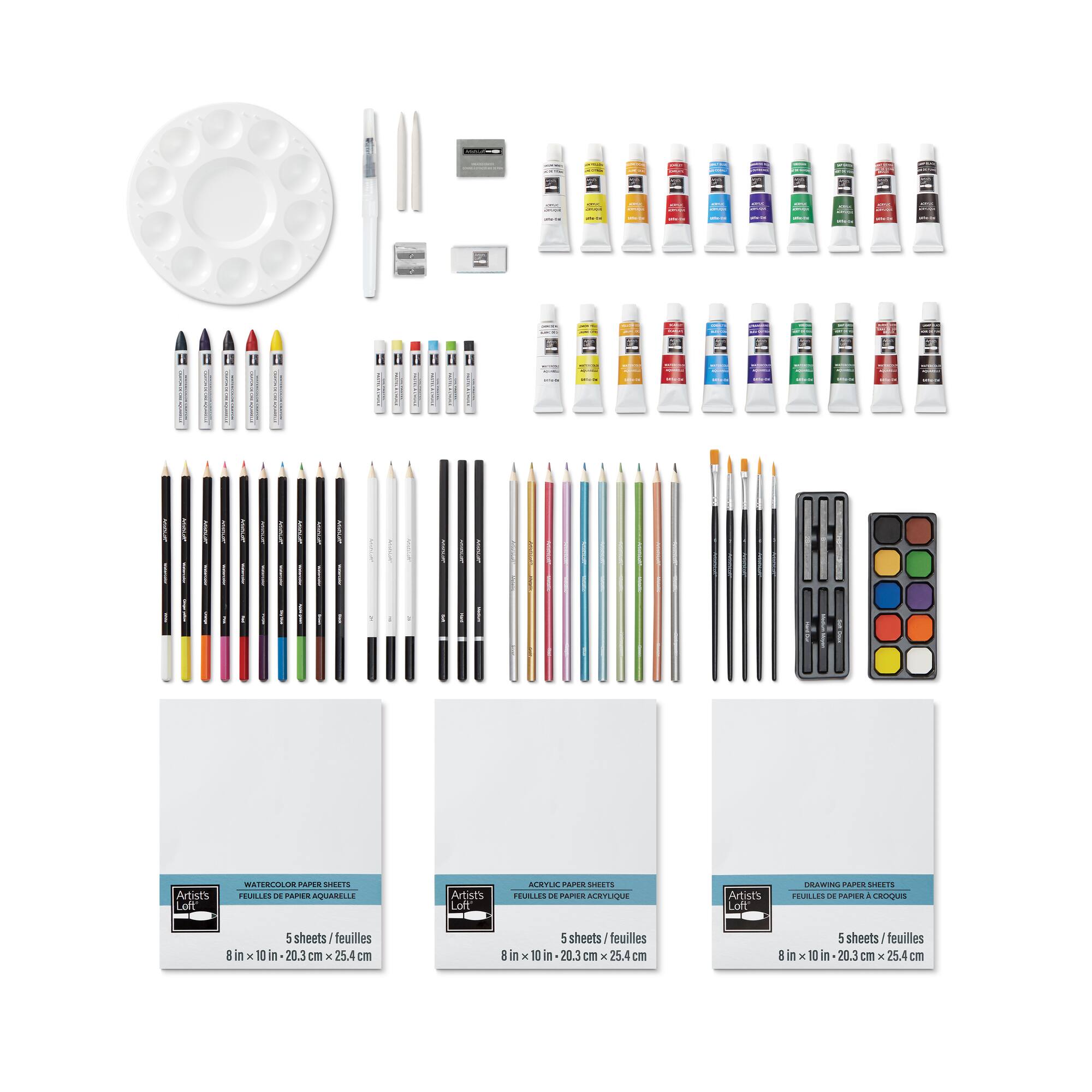 100 Piece Mixed Media Art Set by Artist's Loft™